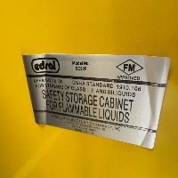 Edsal SC22F Flammable Liquidf Storage Cabinet image 0